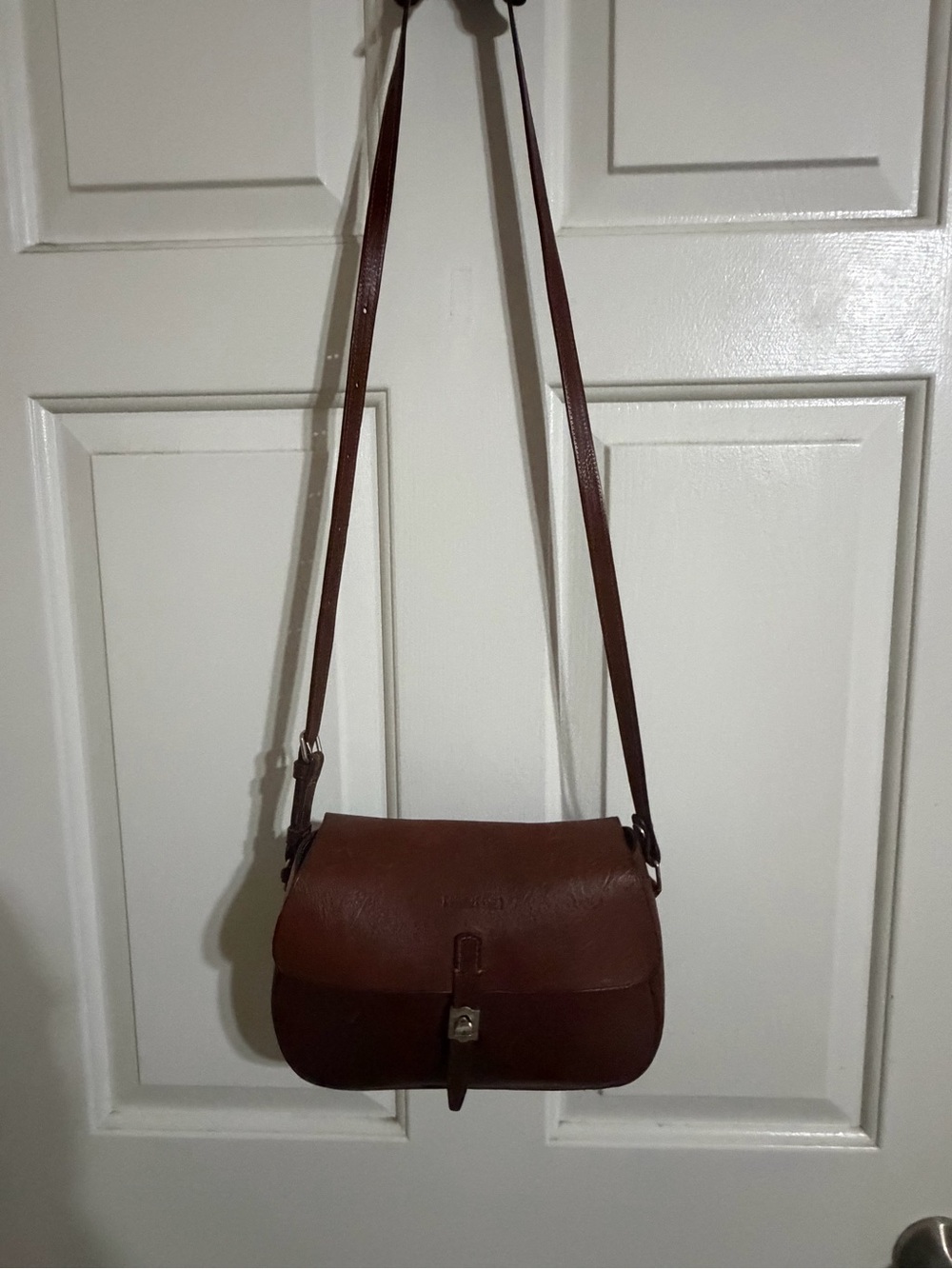 Dooney & Bourke Brown Leather Crossbody Bag